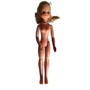 Vintage Mattel 1973 Sunshine Family Doll Stephie 9” Mom Moveable Blonde hair